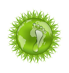 Image showing Go green concept, save our planet