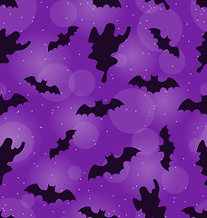 Image showing Halloween Seamless Pattern