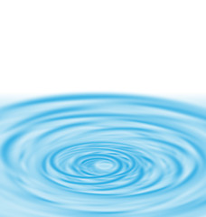 Image showing Water Twirl Blue Abstract Background