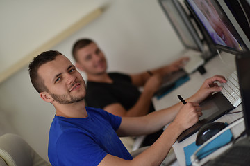 Image showing graphic designer at work