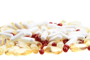 Image showing medical pills isolated