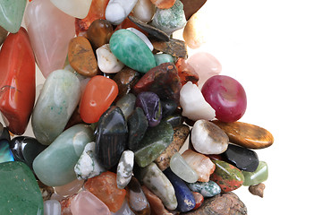 Image showing natural color gems background 