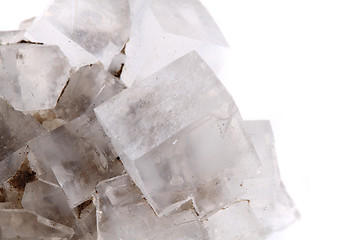 Image showing halite salt cubes