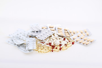 Image showing medical pills isolated