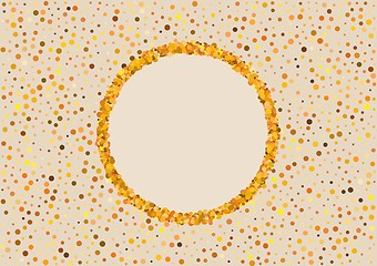 Image showing background with color dots