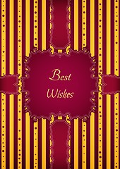 Image showing motivation retro best wishes sticker