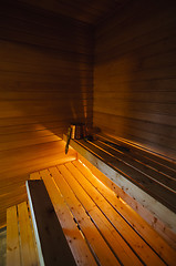 Image showing Traditional Finnish sauna