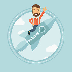 Image showing Business start up vector illustration.