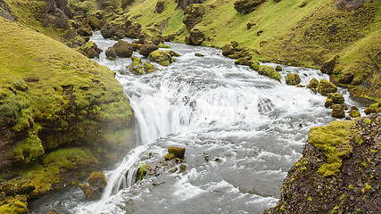 Image showing Skogafoss waterfall, Iceland