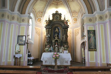 Image showing Church altar