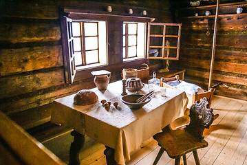 Image showing Wooden house in Zuberec