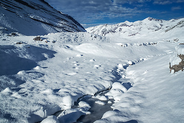 Image showing Countryside under snow