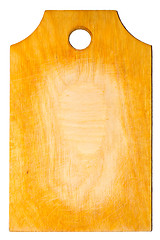 Image showing Wooden cutting board