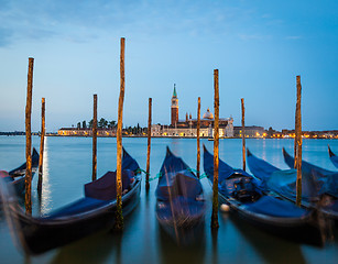 Image showing Venice - San Giorgio Maggiore at sunrise