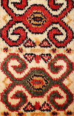 Image showing  pattern old carpet