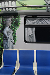 Image showing  subway train in St. Petersburg