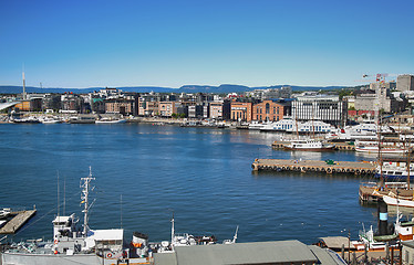 Image showing Aker Brygge, Oslo, Norway