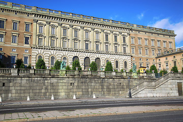 Image showing View of The Royal Palace in Stockholm, Sweden