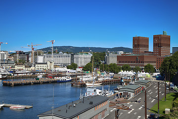 Image showing Oslo City Hall in Oslo, Norway