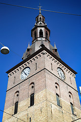 Image showing View of Oslo Cathedral, formerly Our Savior\'s Church in central 