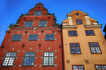 Image showing Stortorget square in Gamla stan, Stockholm, Sweden