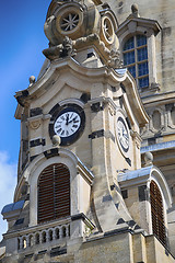 Image showing Frauenkirche (Our Lady church) in closeup