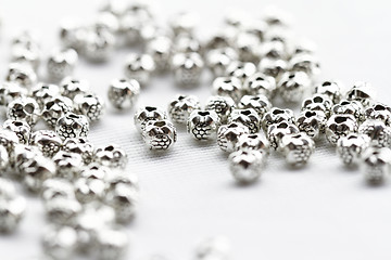 Image showing Metal beads