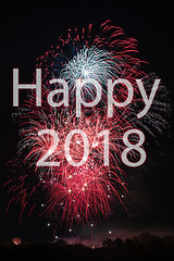 Image showing Happy New Year 2018