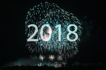 Image showing Happy New Year 2018