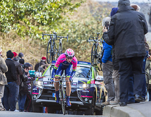 Image showing The Cyclist Marko Kump - Paris-Nice 2016