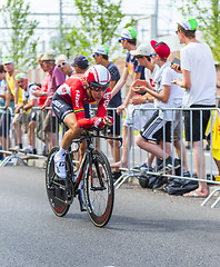 Image showing The Cyclist Tony Gallopin - Tour de France 2015