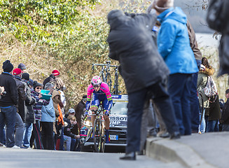 Image showing The Cyclist Marko Kump - Paris-Nice 2016