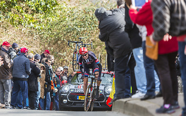 Image showing The Cyclist Tobias Ludvigsson - Paris-Nice 2016