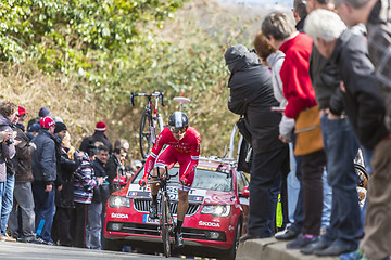 Image showing The Cyclist Julien Simon - Paris-Nice 2016