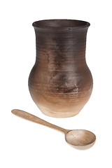 Image showing Russian National Wooden Tableware