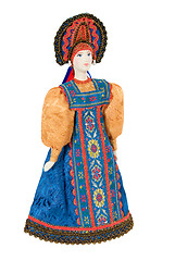 Image showing Old Russian Traditional Folk Doll