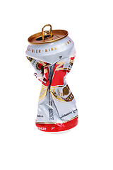 Image showing Crushed can