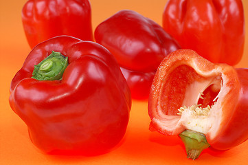 Image showing Red paprika