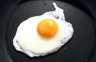 Image showing Fried egg