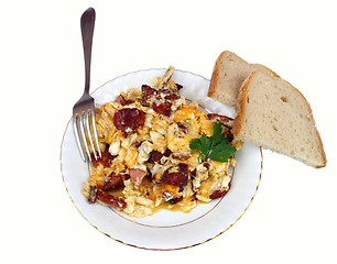 Image showing Scrambled eggs