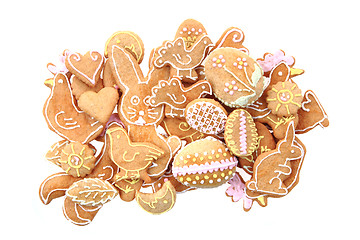 Image showing czech easter gingerbread 