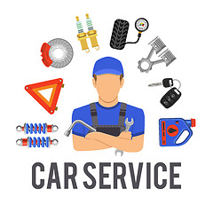 Image showing Car Service concept