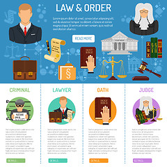 Image showing Law and Order infographics