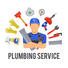Image showing Plumbing Service Concept