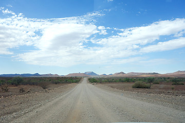 Image showing desert road