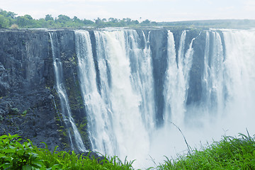 Image showing waterfall Victoria