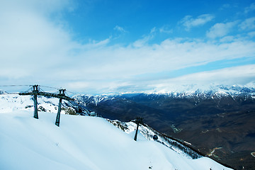 Image showing winter mountains