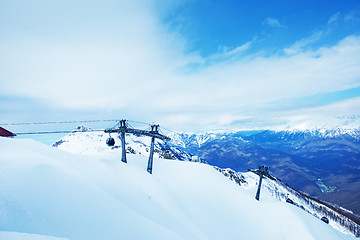 Image showing winter mountains