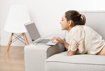 Image showing Working at home