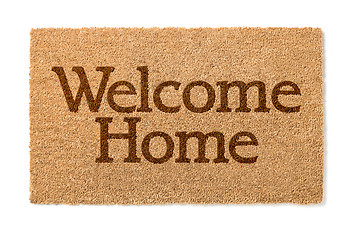 Image showing Welcome Home Mat On White